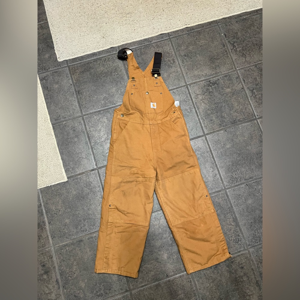 NWOT - Boys insulated Carhartt Bibs
